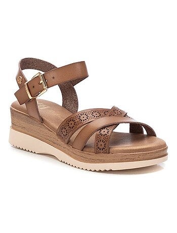 Sandales compensées femme