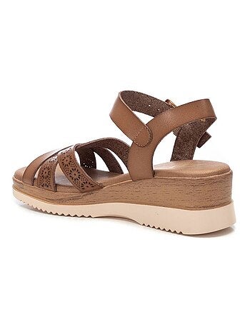 Sandales compensées femme