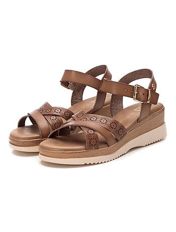 Sandales compensées femme