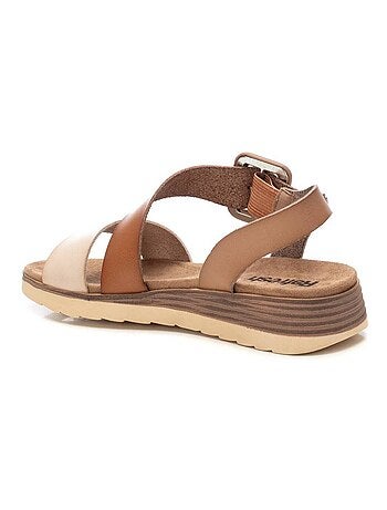 Sandales compensées femme