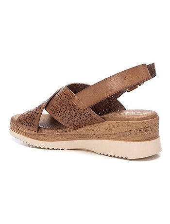 Sandales compensées femme