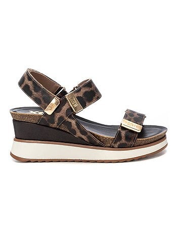 Sandales compensées femme