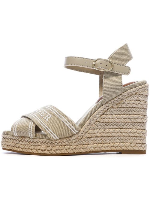 Sandales Compensées Femme Tommy Hilfiger FW0FW08668 - Kiabi