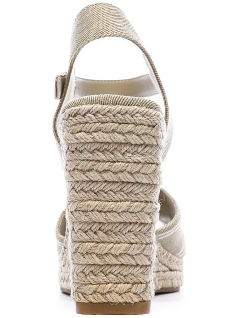 Sandales Compensées Femme Tommy Hilfiger FW0FW08668 Beige - Kiabi