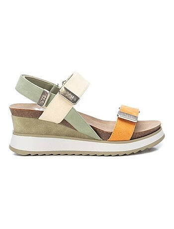 Sandales compensées femme