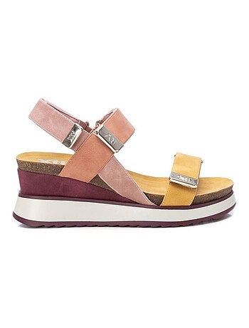 Sandales compensées femme