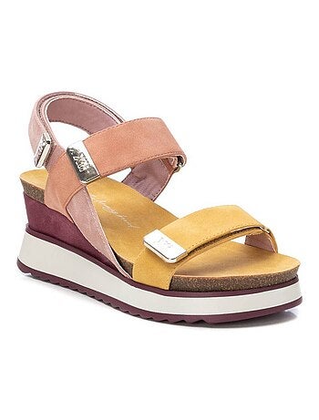 Sandales compensées femme