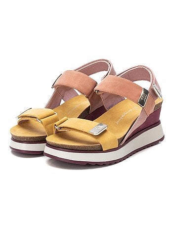 Sandales compensées femme