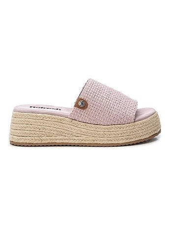 Sandales compensées femme