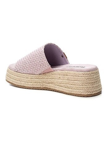 Sandales compensées femme