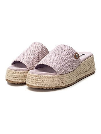 Sandales compensées femme