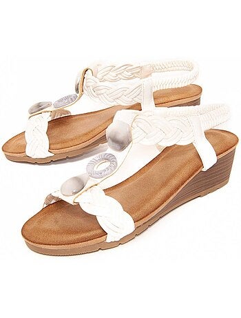 Sandales Compensées Matériel Synthétique Montevita