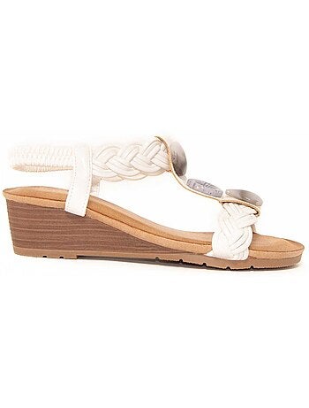 Sandales Compensées Matériel Synthétique Montevita