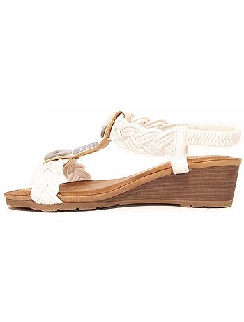 Sandales Compensées Matériel Synthétique Montevita