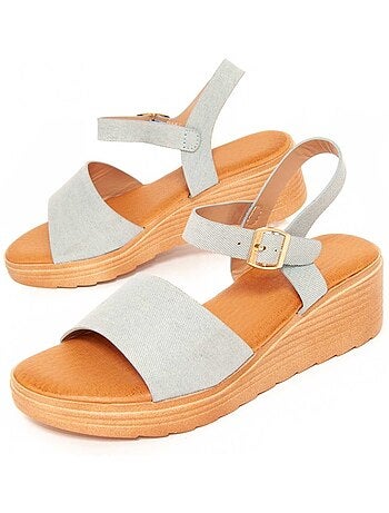 Sandales Compensées Matériel Synthétique Montevita