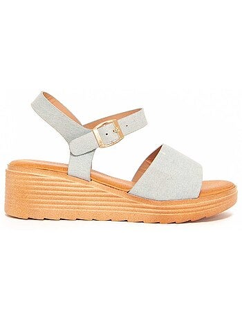 Sandales Compensées Matériel Synthétique Montevita