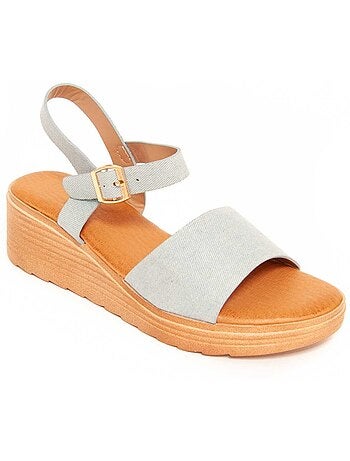 Sandales Compensées Matériel Synthétique Montevita