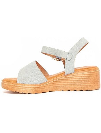 Sandales Compensées Matériel Synthétique Montevita