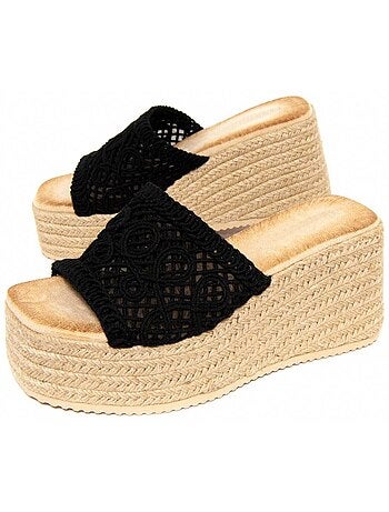 Sandales Compensées Matériel Synthétique Montevita