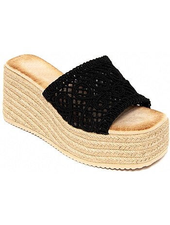 Sandales Compensées Matériel Synthétique Montevita