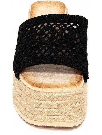 Sandales Compensées Matériel Synthétique Montevita