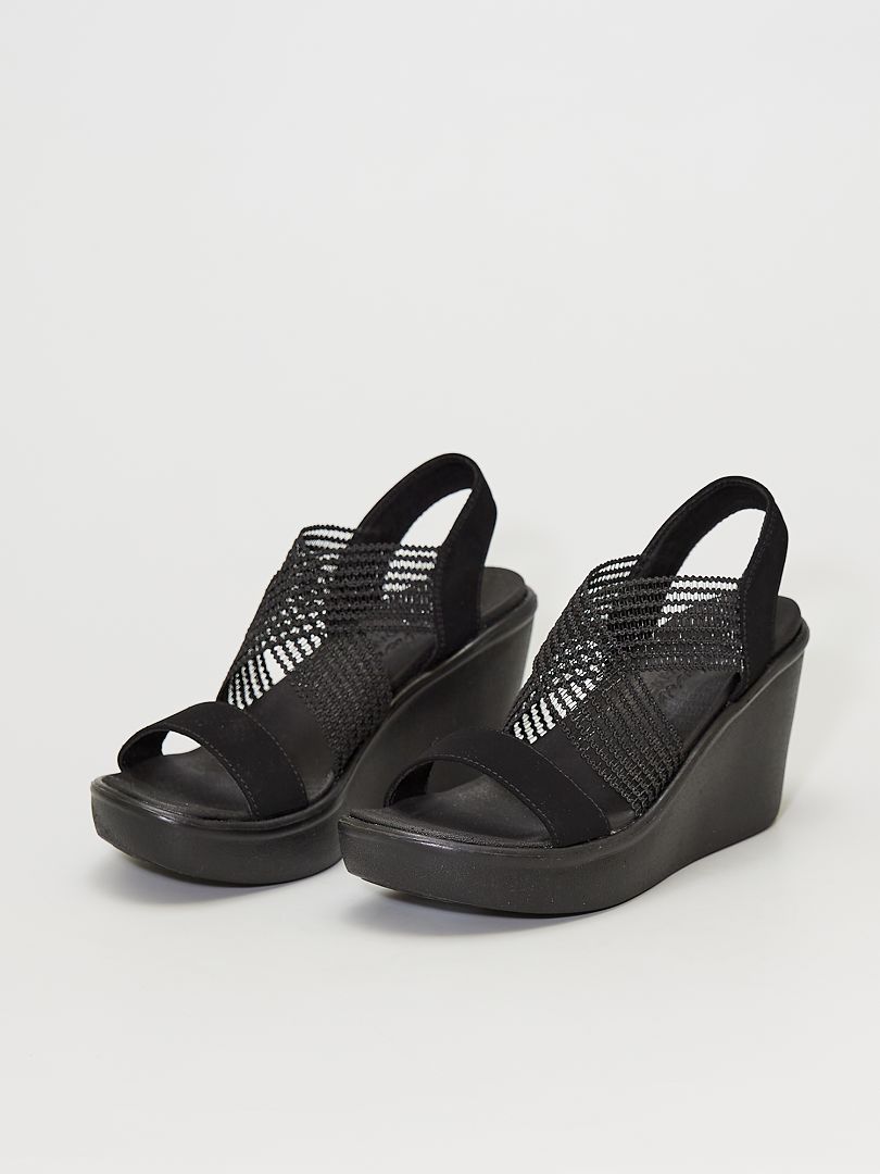 sandales compensées kiabi