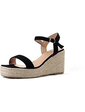 Sandales compensées pieds larges h - vic