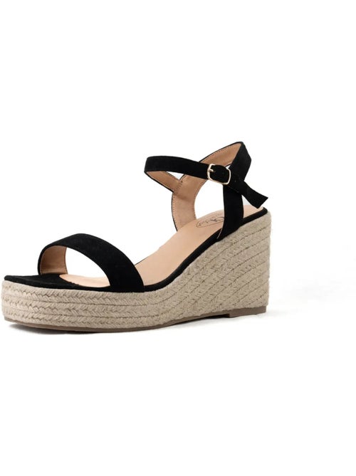 Sandales compensées pieds larges H - Vic - Kiabi Sandales compensées pieds larges H - Vic - Kiabi