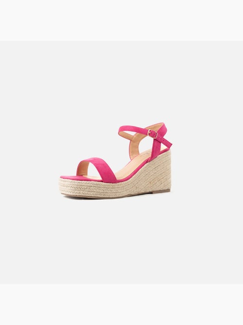 Sandales compensées pieds larges h - vic - Kiabi