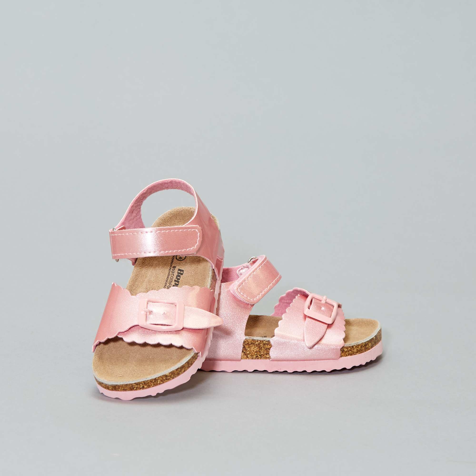 sandales rose
