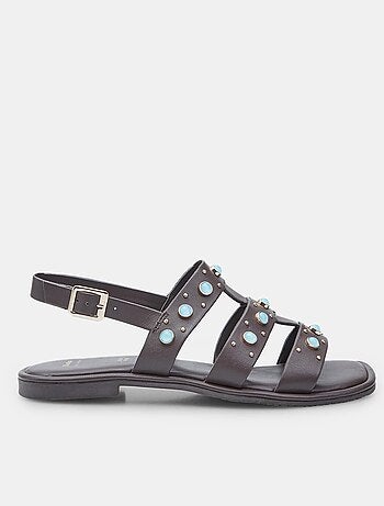 Sandales confortables avec pierres BATA