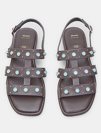 Sandales confortables avec pierres BATA