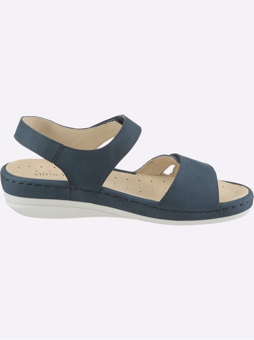 Sandales confortables avec semelle en cuir et fermetures auto-agrippantes - Taille standard - Witt - Kiabi Sandales confortables avec semelle en cuir et fermetures auto-agrippantes - Taille standard - Witt - Kiabi