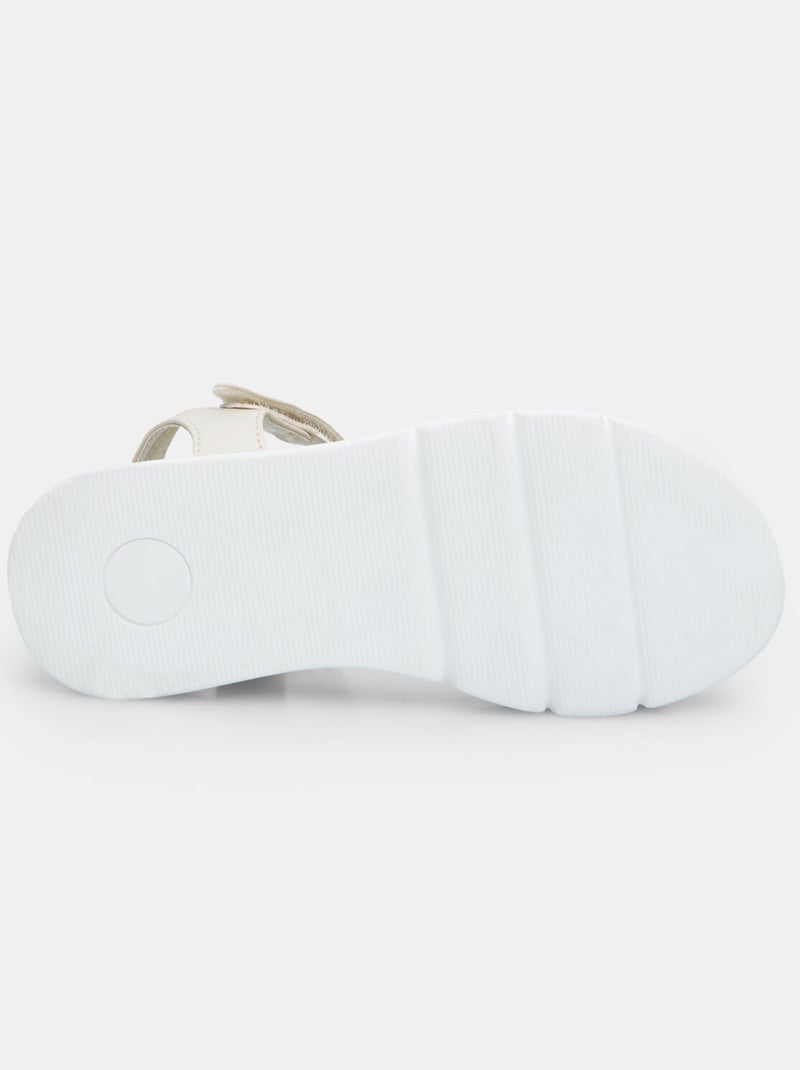 Sandales confortables BATA Beige - Kiabi