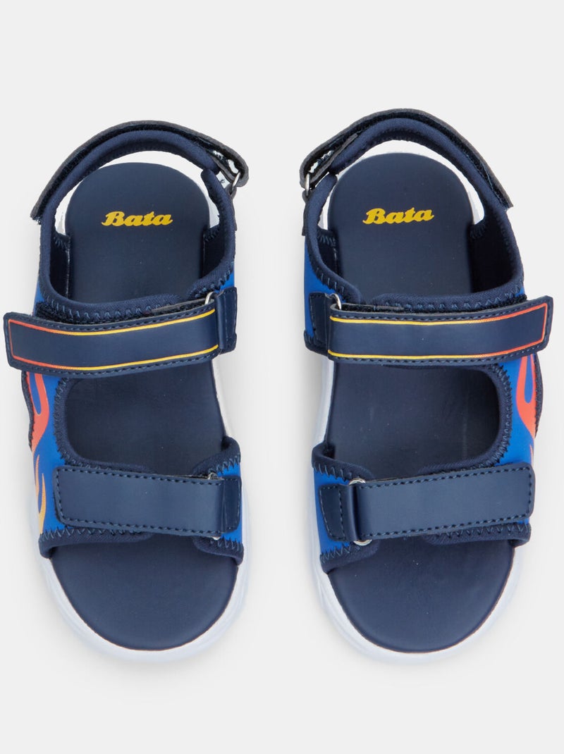 Sandales confortables BATA Bleu - Kiabi