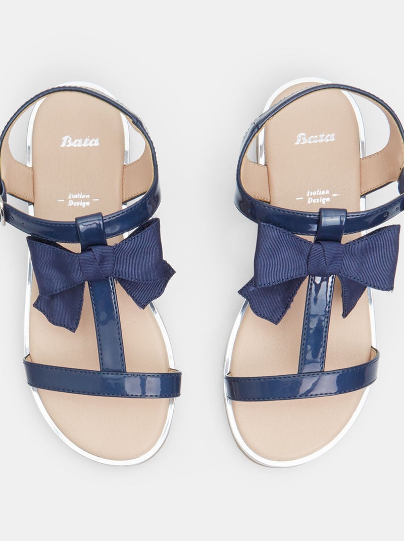 Sandales confortables BATA Bleu - Kiabi