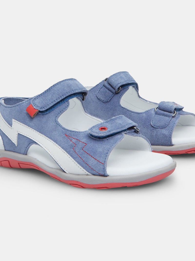 Sandales confortables BATA Bleu - Kiabi