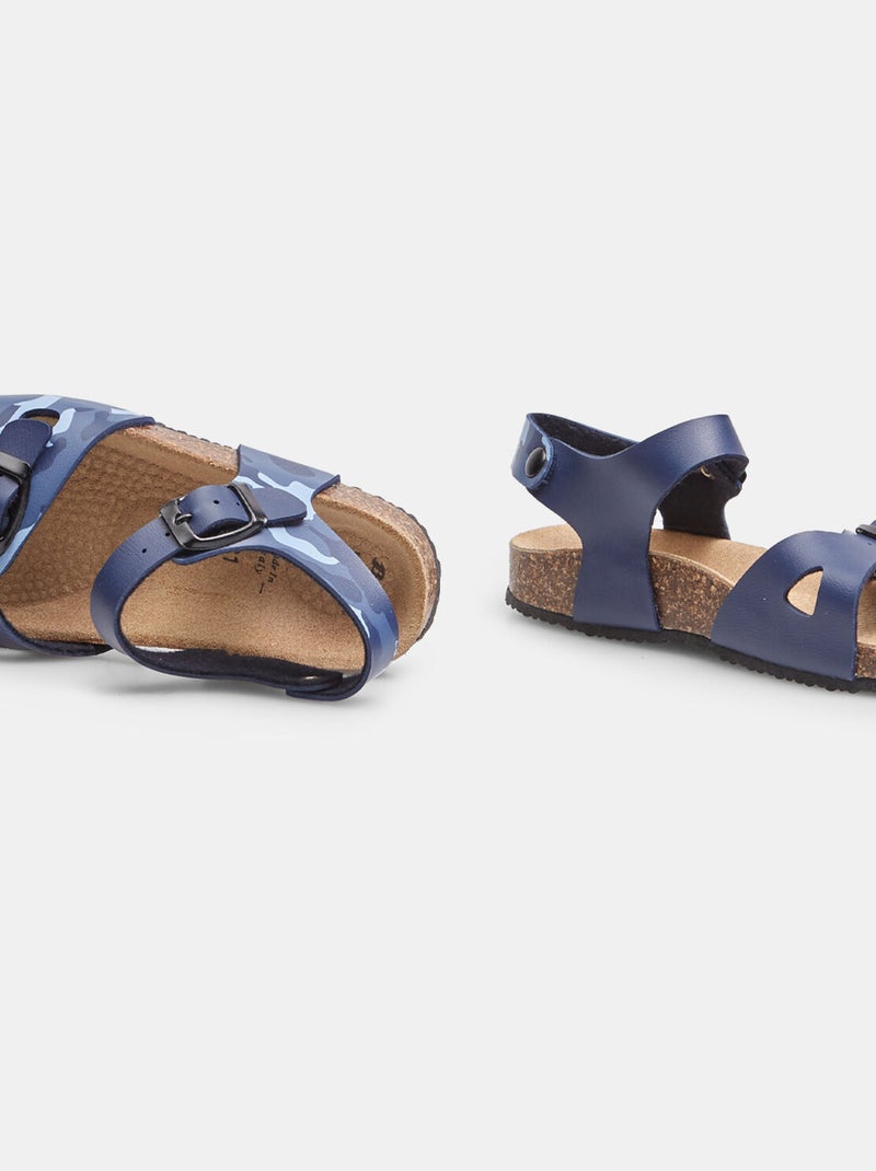 Sandales confortables BATA Bleu - Kiabi