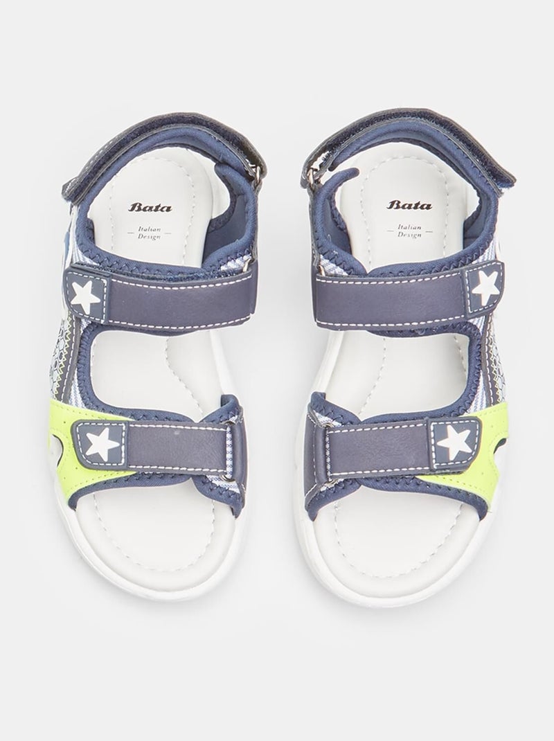 Sandales confortables BATA Bleu - Kiabi