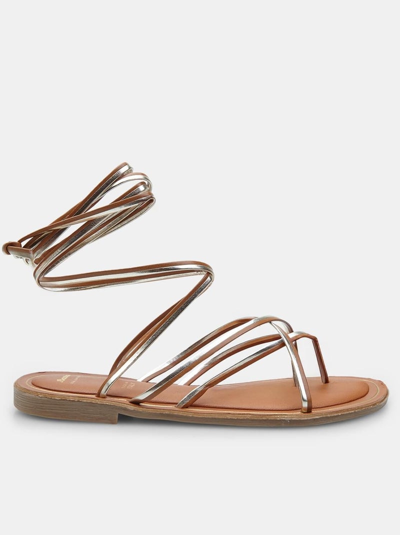 Sandales confortables BATA Marron - Kiabi