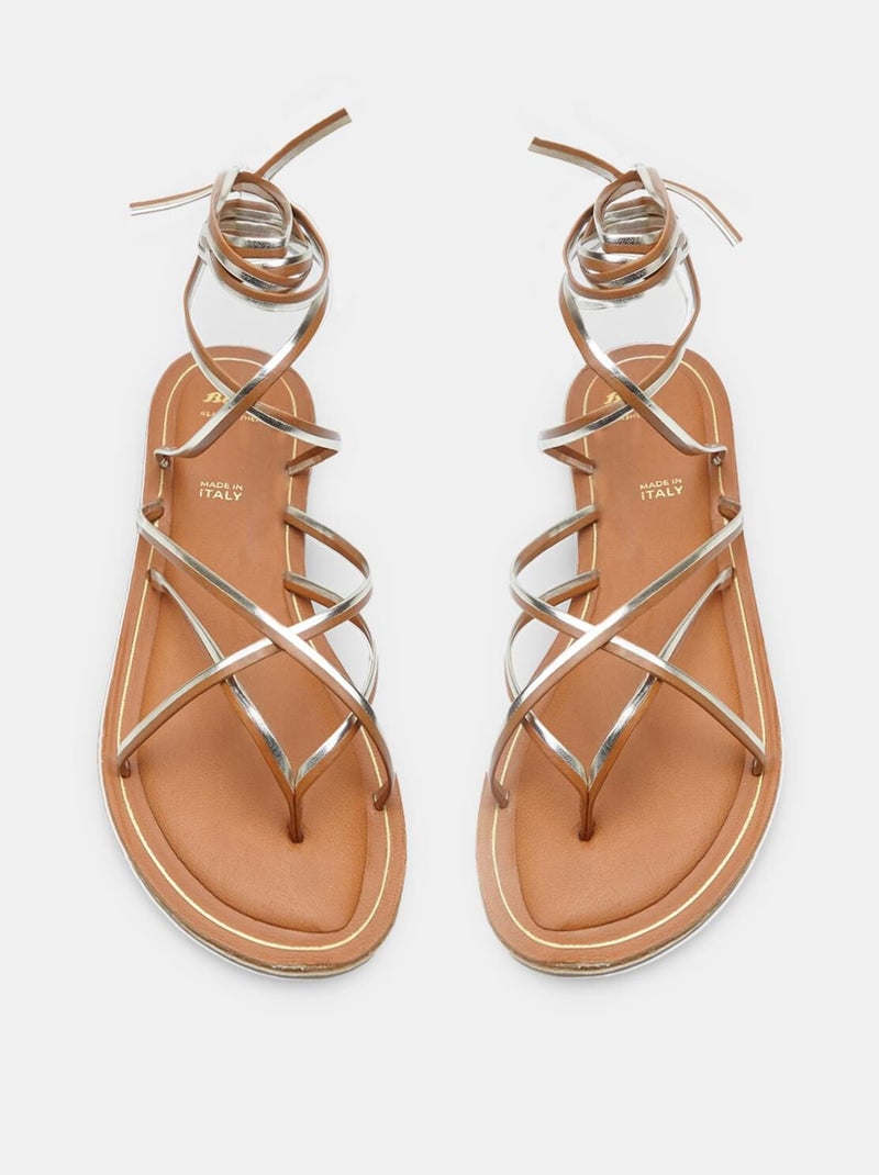 Sandales confortables BATA Marron - Kiabi