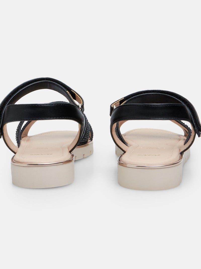 Sandales confortables BATA Noir - Kiabi
