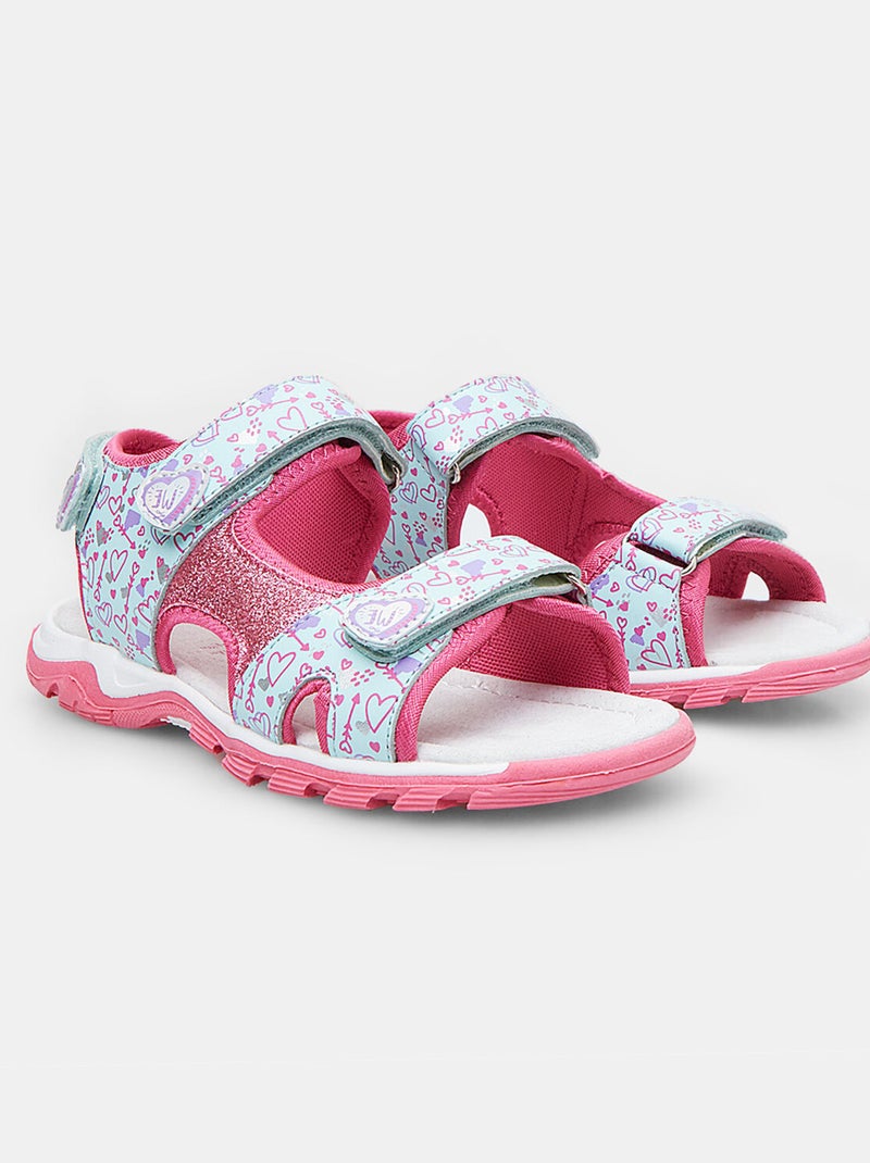 Sandales confortables BATA Vert - Kiabi