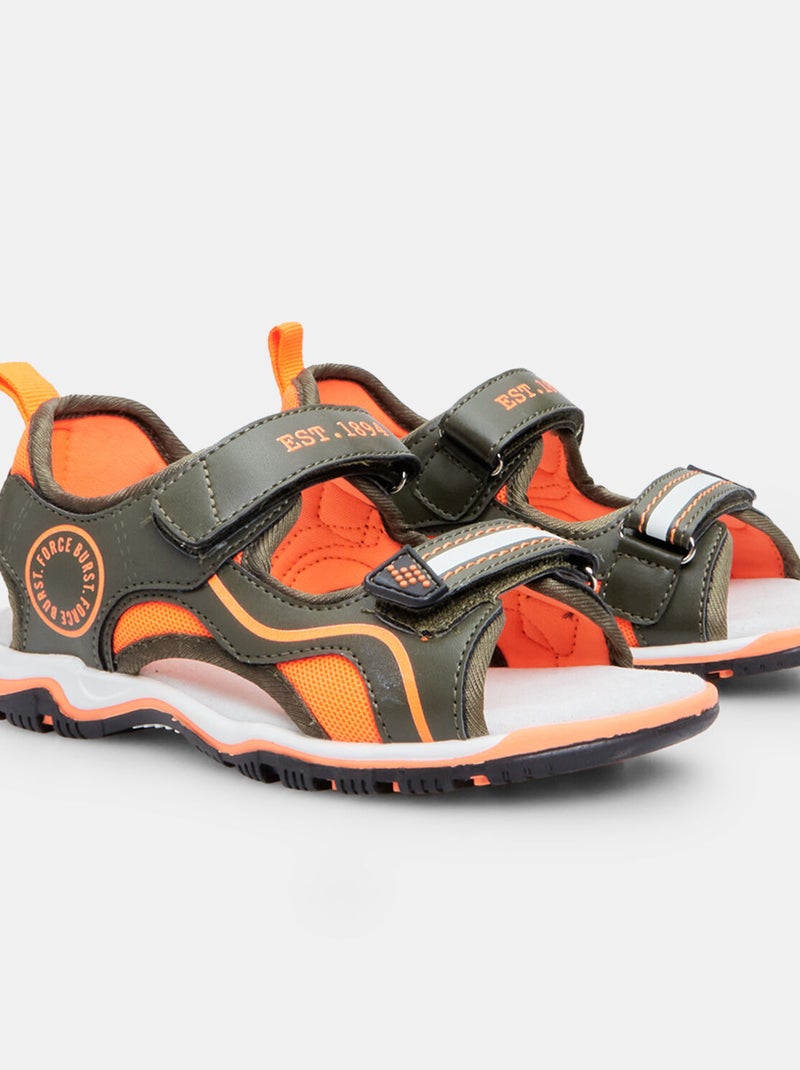 Sandales confortables BATA Vert - Kiabi