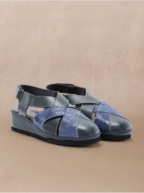 Sandales confortables bout fermé - PEDICONFORT - Kiabi
