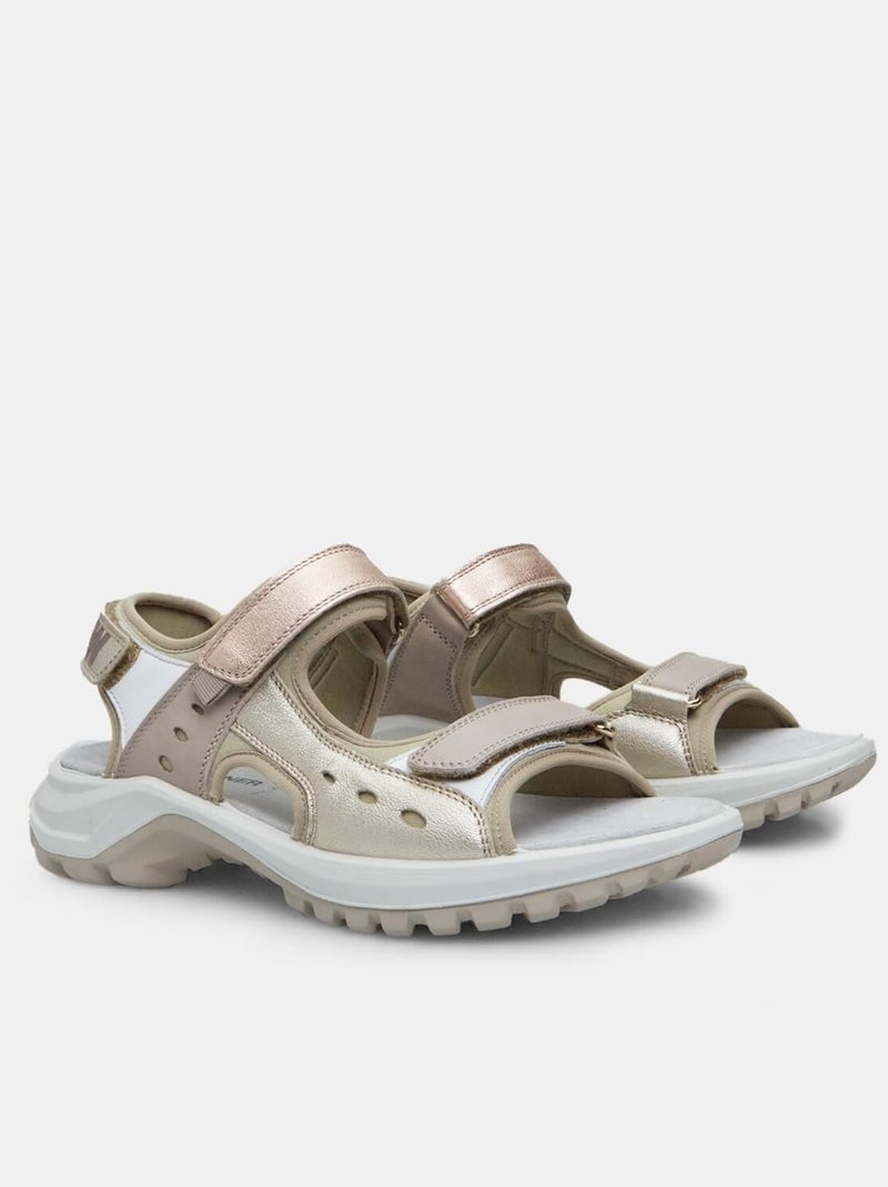 Sandales confortables Weinbrenner Doré/or - Kiabi