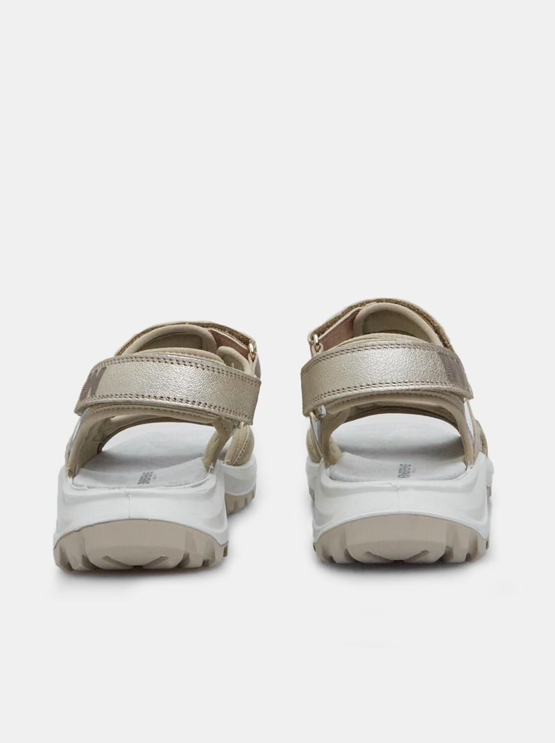 Sandales confortables Weinbrenner Doré/or - Kiabi