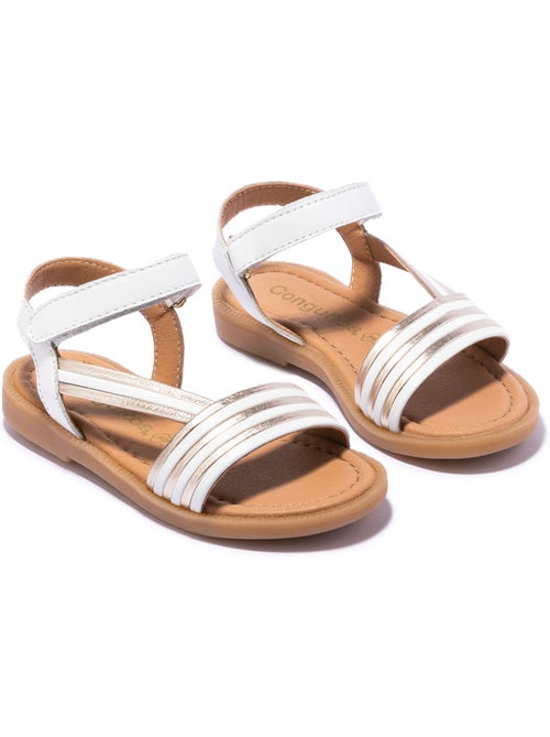 Sandales Conguitos Adherente Rayas - Kiabi