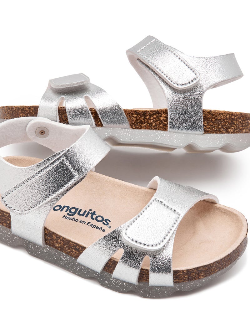 Sandales conguitos Argent - Kiabi