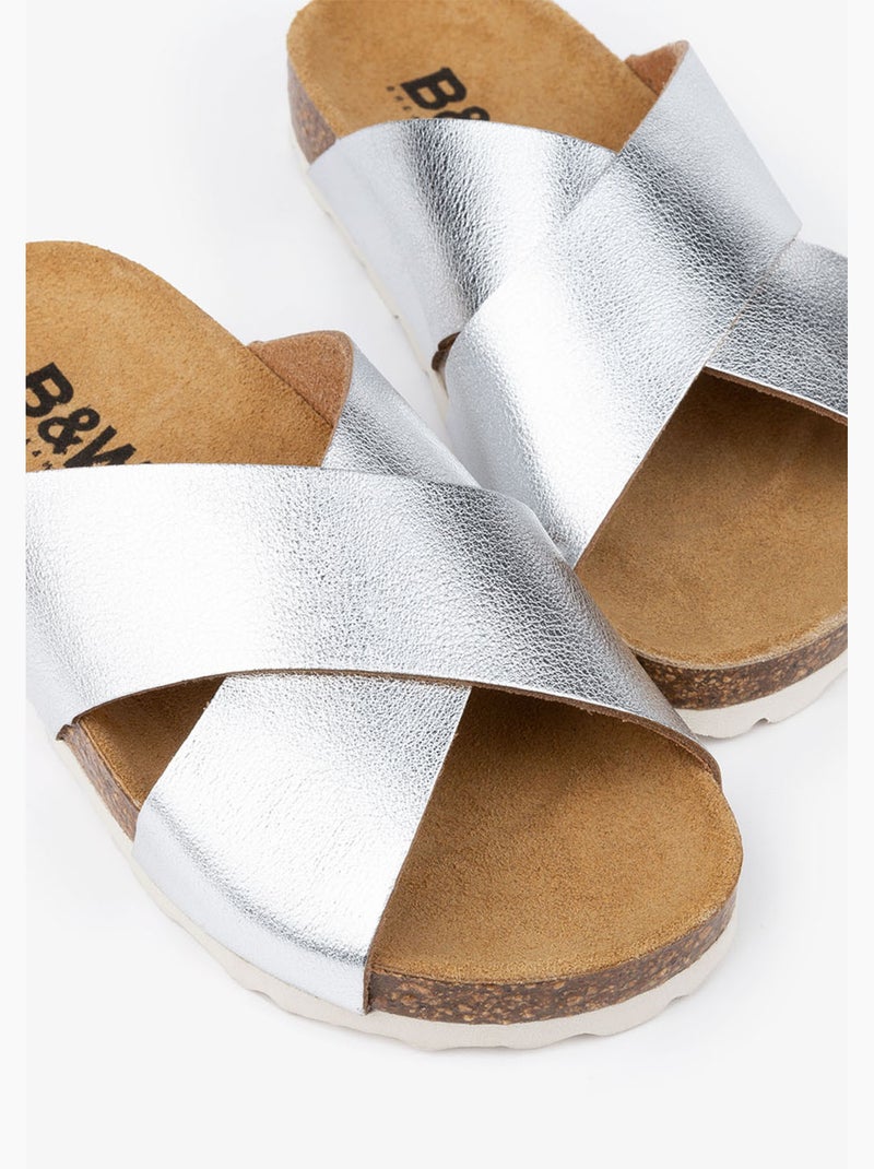 Sandales conguitos Argent - Kiabi